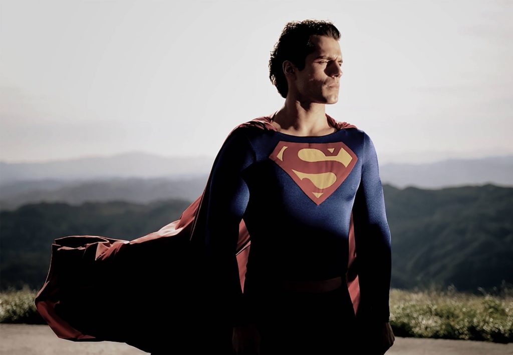 Cavil in Reeve's Superman Suit